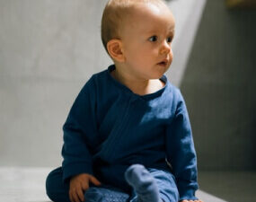 Long Sleeve Sweater Navy Blue