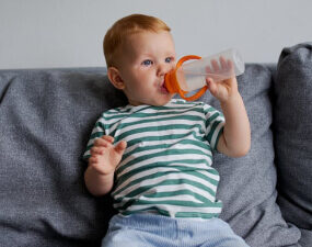 Frosted White Plastic Bottle 400ml